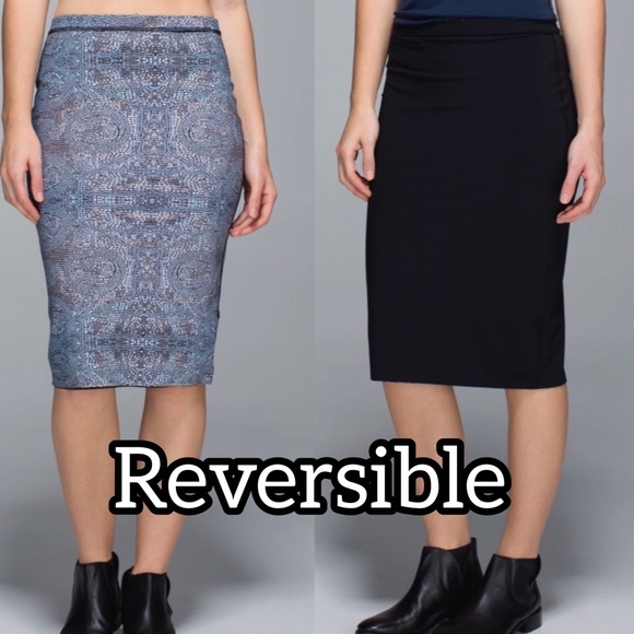lululemon athletica Dresses & Skirts - Lululemon EUC REVERSIBLE Twice as Nice Skirt